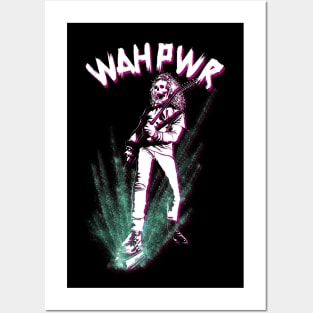 Wah Power - Heavy Metal Guitar Player Posters and Art